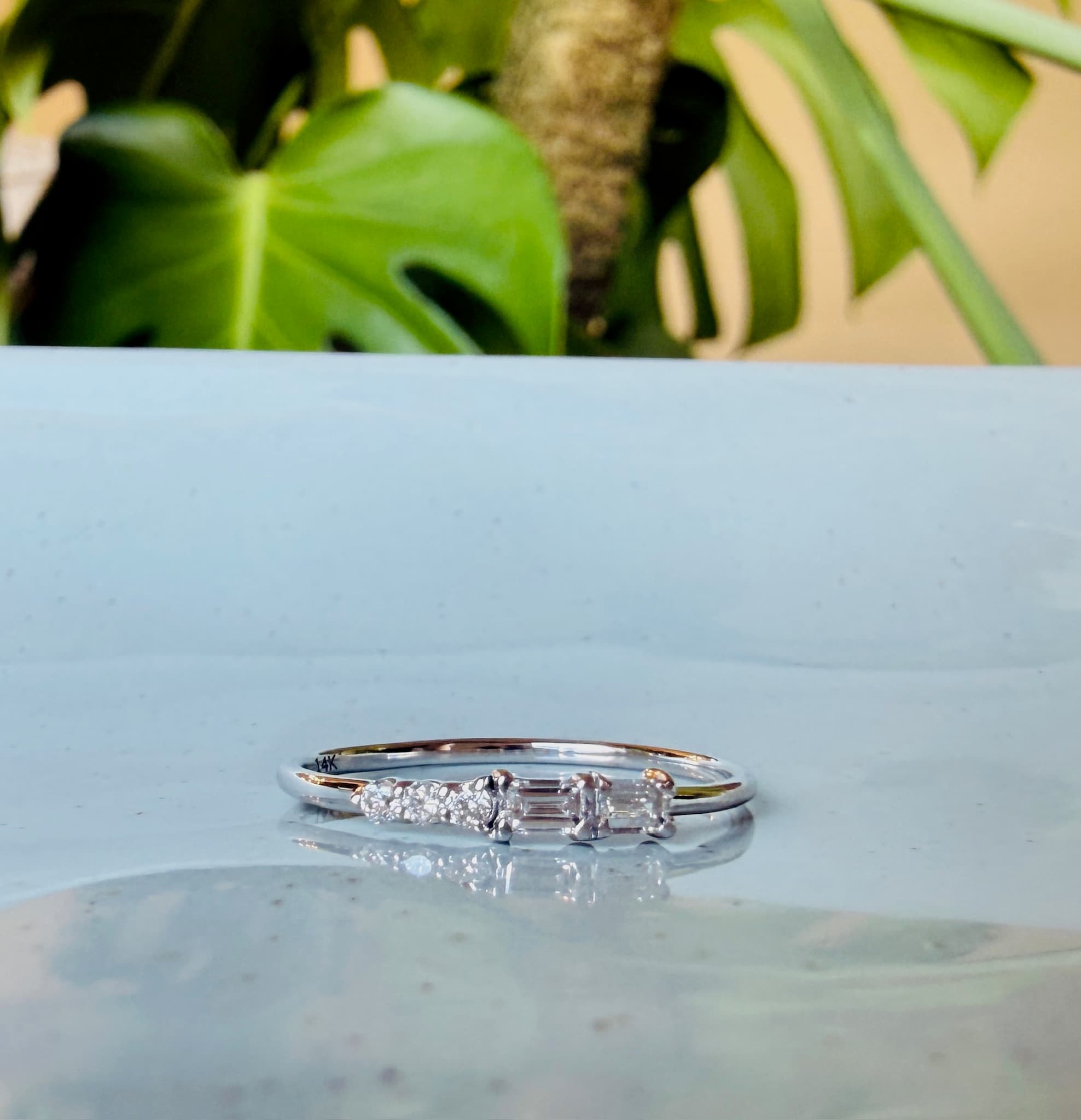 '7' Morse Code Ring