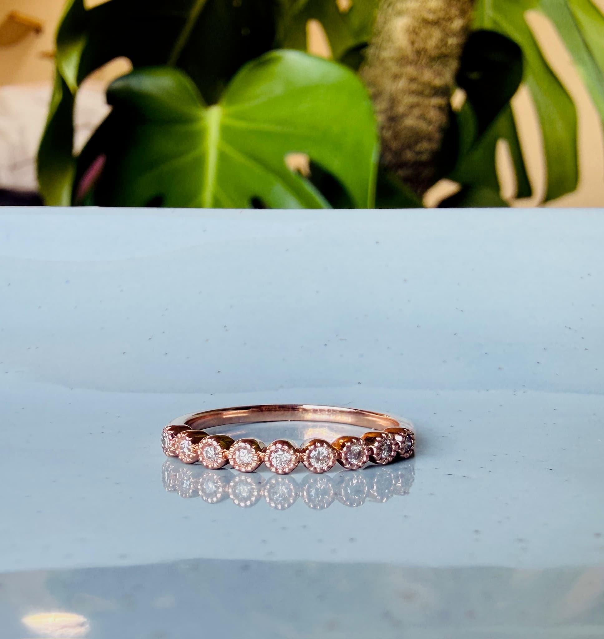Round Filigree Stacker