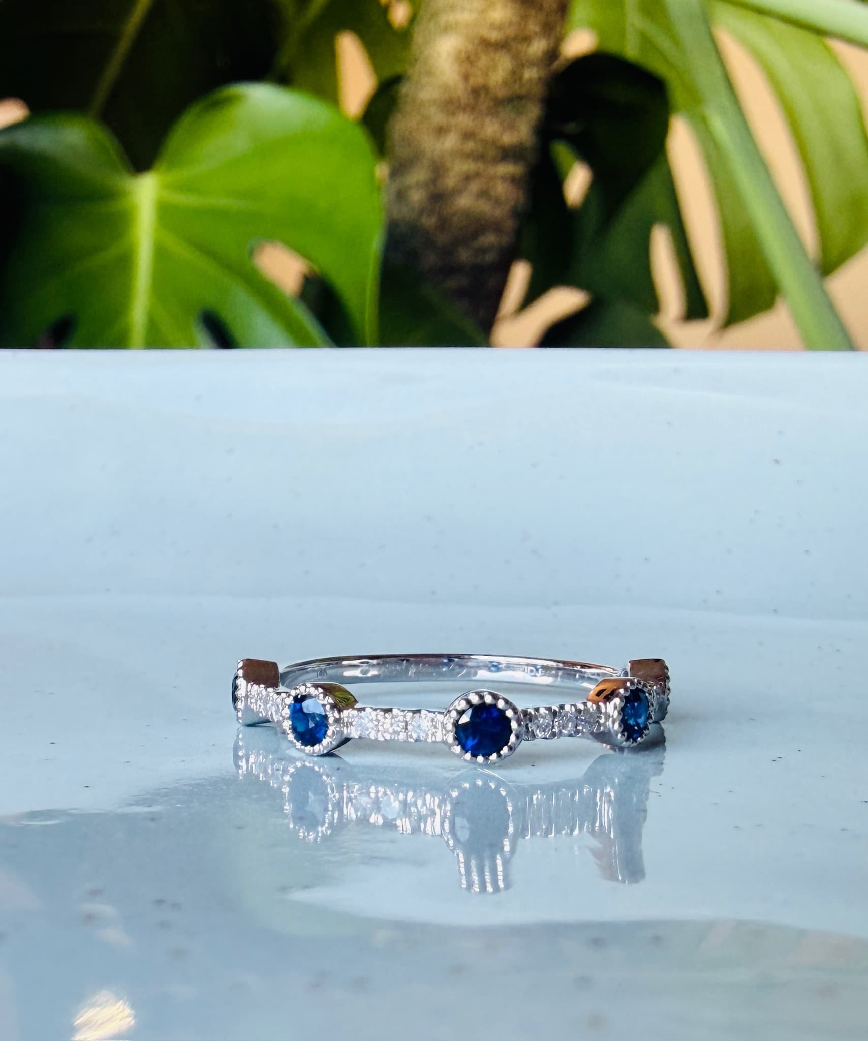 Royal Sapphire Stacker